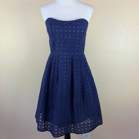 J. Crew Dresses & Skirts - NWT J. Crew Hayley Eyelet Strapless A-Line Dress